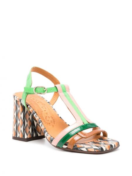 Leder sandale Chie Mihara grün