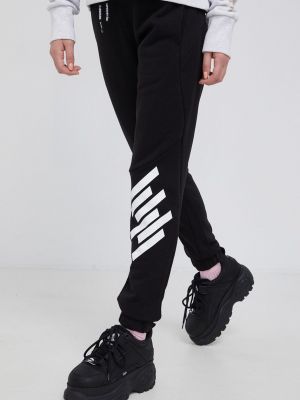 Superdry nadrág fekete, női, sima