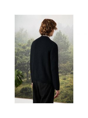 Suéter de lana Massimo Alba negro