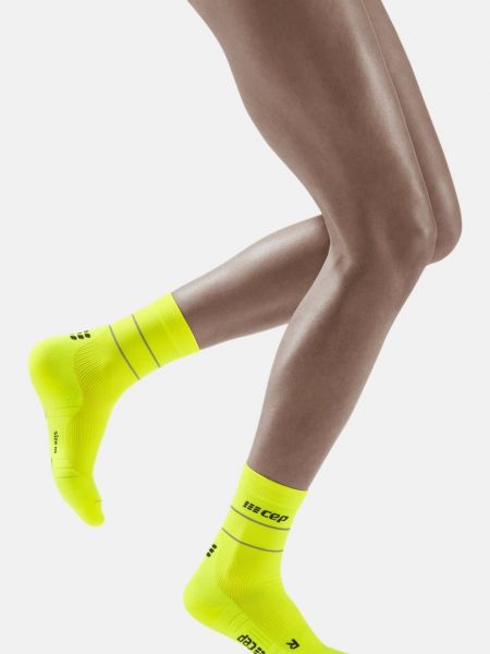 Светоотражающие носки Cep желтые