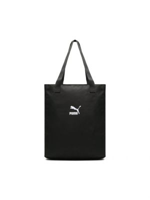 Черная сумка шоппер Puma