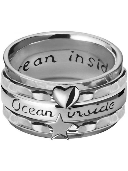 Кольцо Ocean Inside, серебряное