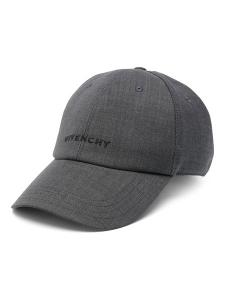 Broderet cap Givenchy grå