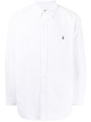 Košile s výšivkou A Bathing Ape® bílá