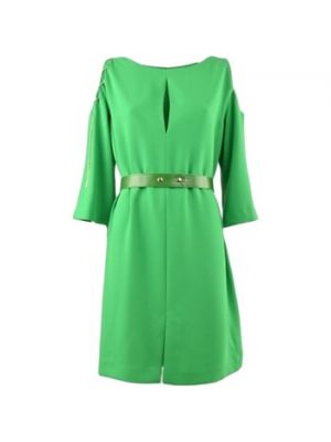 Zielona sukienka długa Simona Corsellini