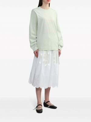 Midi sukně Simone Rocha bílé