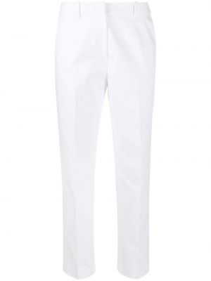 Pantalones rectos de cintura alta Emilio Pucci blanco