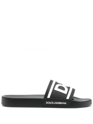 Papuci cu imagine Dolce & Gabbana