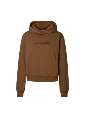 Sweatshirt Woolrich braun