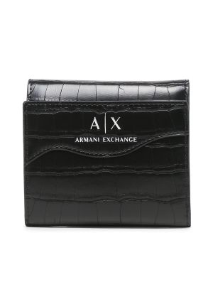 Peněženka Armani Exchange černá