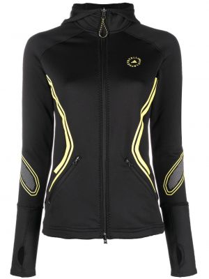 Sport trykt zip lett jakke Adidas By Stella Mccartney svart