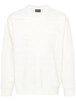 Jersey sweatshirt Emporio Armani weiß
