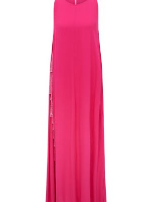 Розовое платье из вискозы Forte_forte