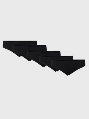 Komplet 5 par stringów Dikte 10280154 Czarny Vero Moda