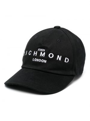 Cappello con visiera John Richmond nero