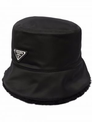 Sombrero Prada negro