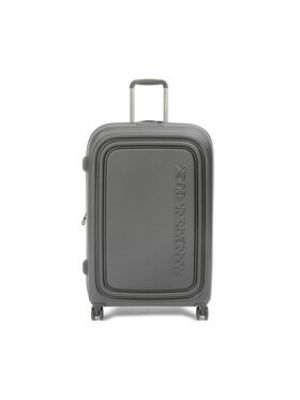 Mandarina Duck Veľký pevný škrupinový kufor Logoduck + P10SZV33  - čierna