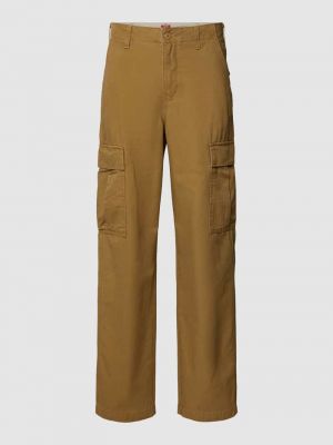 Spodnie cargo w jednolitym kolorze Levi's khaki