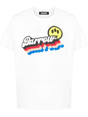 Βαμβακερή μπλούζα με σχέδιο Barrow λευκό