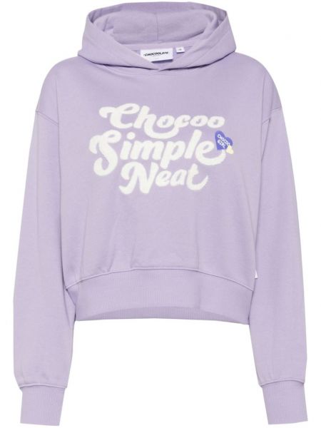 Hoodie Chocoolate mor