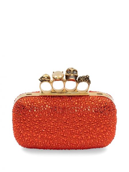 Чанта тип „портмоне“ Alexander Mcqueen оранжево