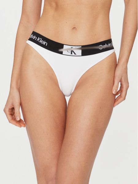Donji dijelovi bikinija Calvin Klein Swimwear bijela