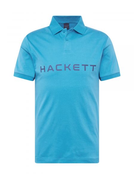 Поло тениска Hackett London синьо