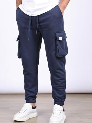 Sportovní kalhoty Madmext modré