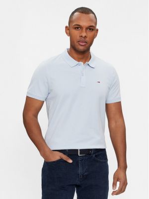 Polo Tommy Jeans μπλε
