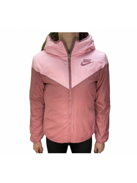 Двусторонняя куртка Nike розовая