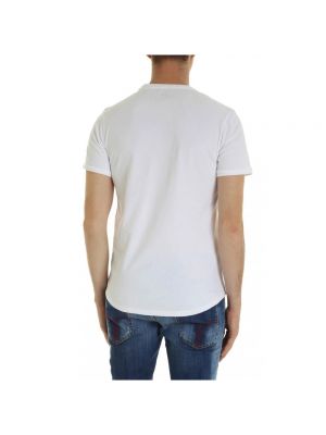Camisa de terciopelo‏‏‎ de algodón Balmain blanco