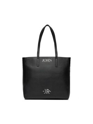 Черная сумка шоппер John Richmond