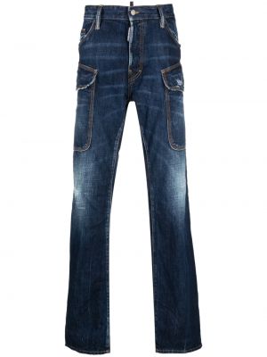 Jeans med normal passform Dsquared2 blå