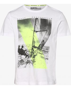 T-shirt Ocean Cup, biały