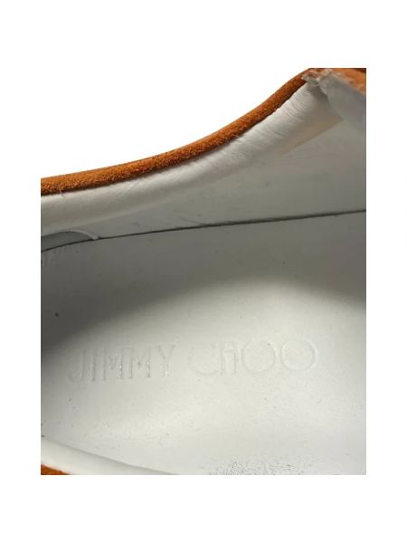 Calzado de cuero Jimmy Choo Pre-owned naranja