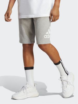 Shorts de sport Adidas gris