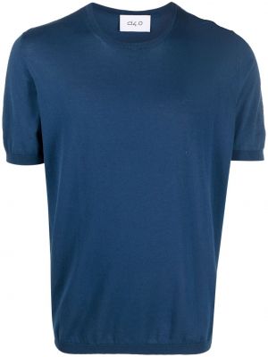 Тениска D4.0 синьо