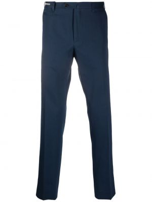 Pantalones rectos slim fit Corneliani azul