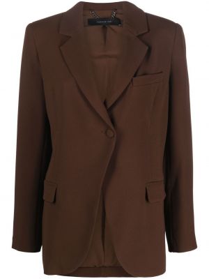 Montert lang blazer Federica Tosi brun