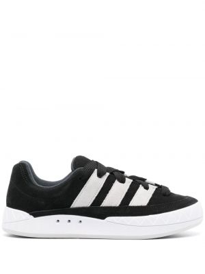 Bőr hímzett hímzett sneakers Adidas Stan Smith fehér