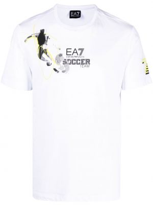 T-shirt Ea7 Emporio Armani vit