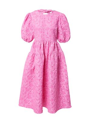 Коктейлна рокля Monki розово