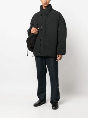 Oversized péřová bunda Lemaire černá