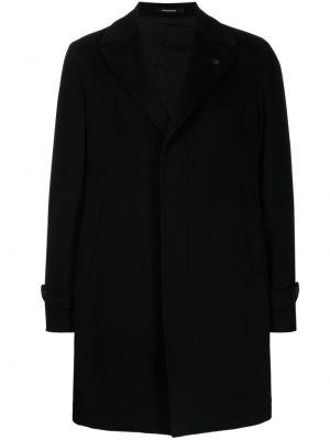 Kasmír kabát Tagliatore fekete