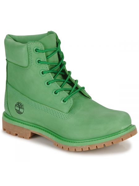 Členkové topánky Timberland zelená