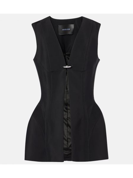 Vest Mugler sort