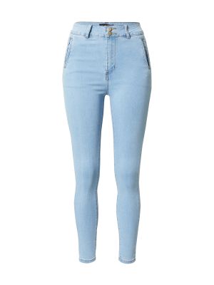 Kitsa lõikega teksapüksid In The Style sinine