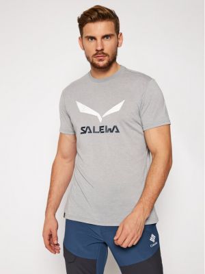 Тениска Salewa сиво