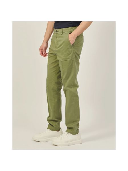 Pantalones chinos slim fit Hugo Boss verde