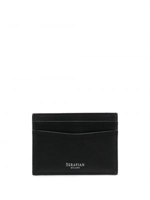 Kožená peňaženka Serapian čierna